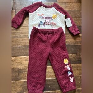 Disney Baby Bean Quilted Outfit